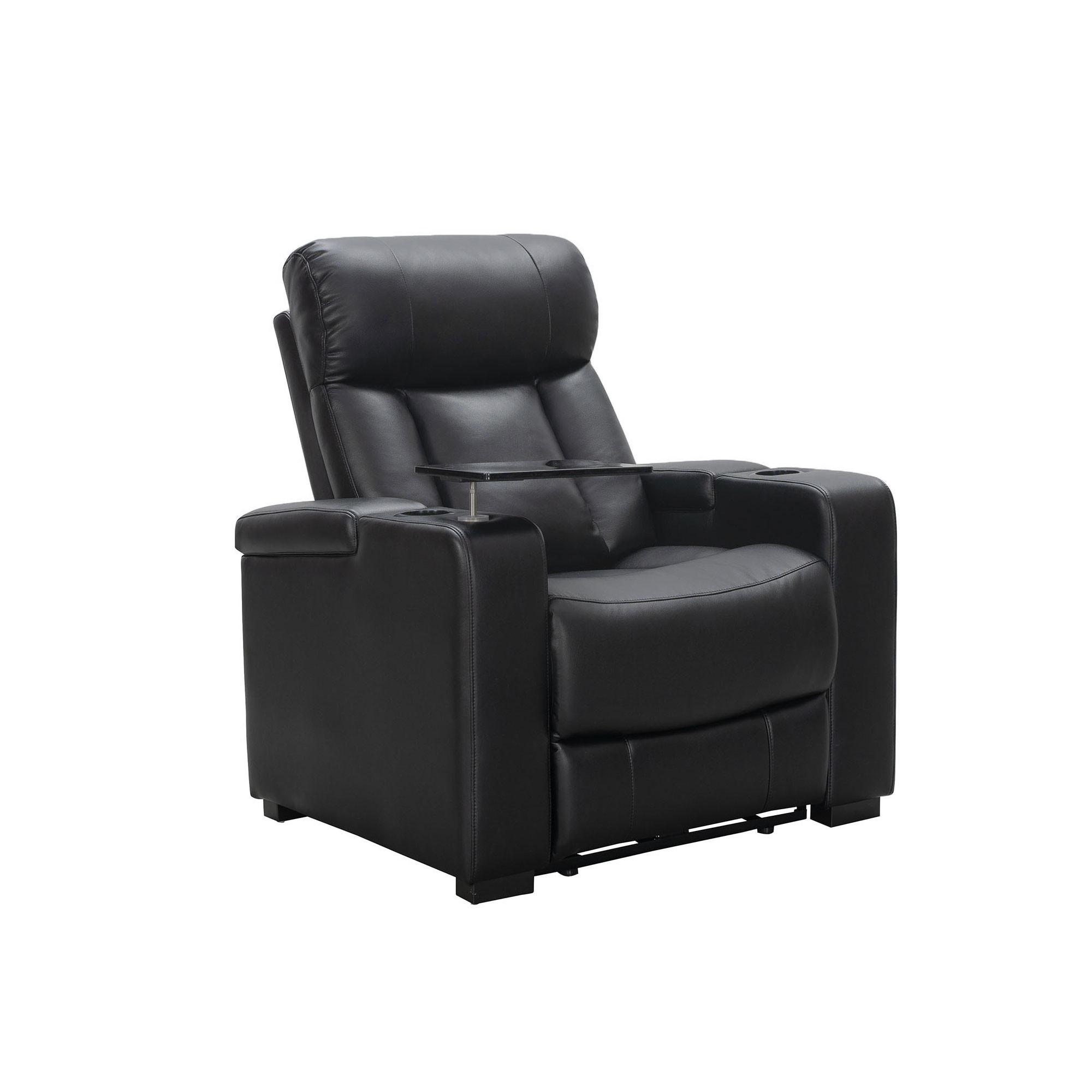 Black deals theater recliner